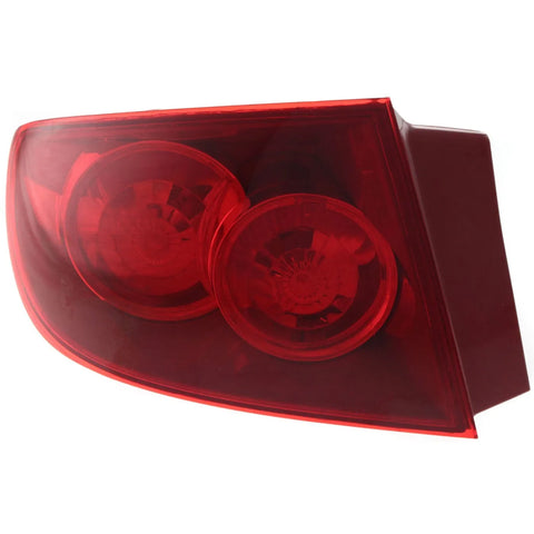Tail Light for 2004-2006 Mazda 3 Left Side Outer Sedan for Standard Type Bumper