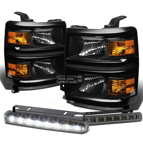BLACK HEADLIGHT+AMBE
