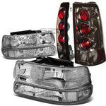99-02 SILVERADO CHROME HEADLIGHT+CLEA