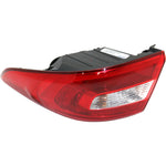 Tail Light For 2015-2017 Hyundai Sonata Passenger Side Outer CAPA