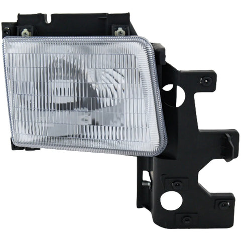 Headlight For 95-97 Dodge B2500 94 B350 Passenger Side w/ bulb
