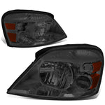2004-2007 d Freestar Mercury Monterey Pair Headlight Headlamp Smoke Amber