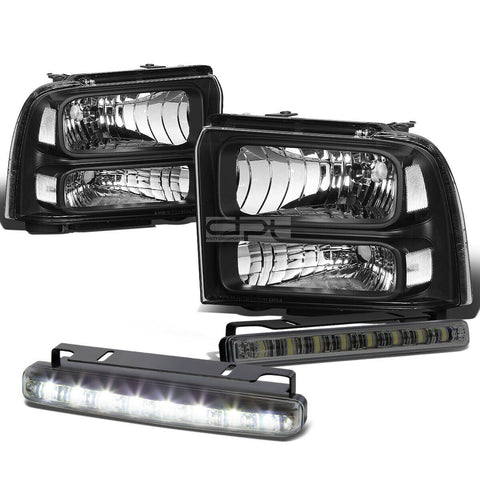 BLACK CLEAR CORNER HEAD+BUMPER+SM