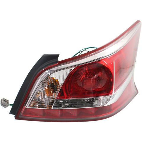 Halogen Tail Light For 2013 Nissan Altima Sedan Right Clear/Red w/ Bulbs CAPA