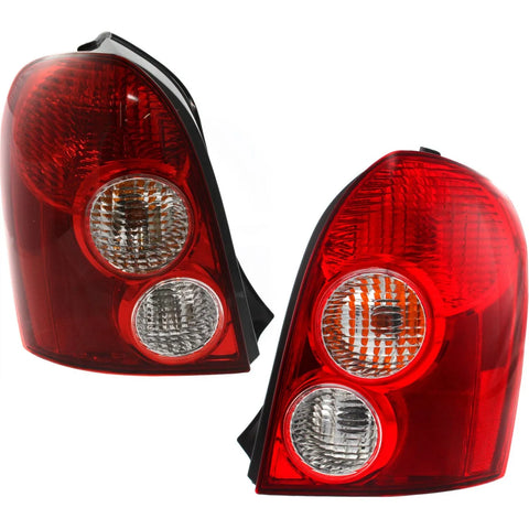 Set of 2 Tail Light For 2002-2003 Mazda Protege5 LH & RH w/ Bulb(s)