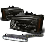 SMOKED CRYSTAL TINT HEADLIGHT+AMBE