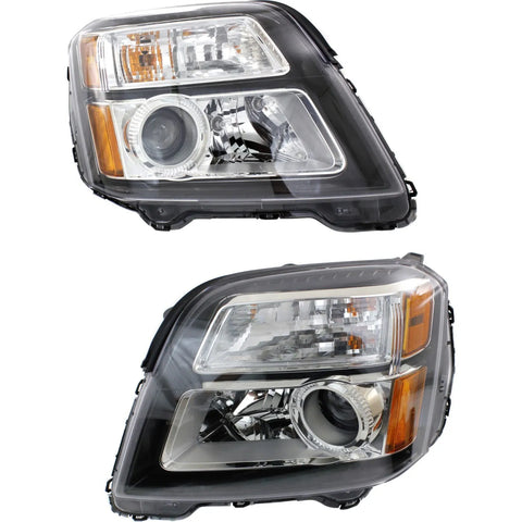Headlight For 2016-2017 GMC Terrain Pair Driver and Passenger Side