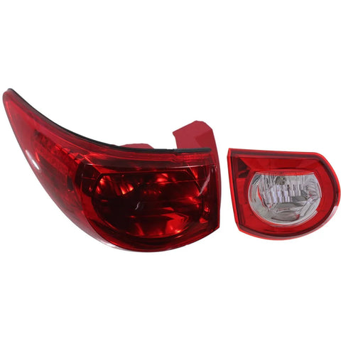 Tail Light Assembly For 2009-2012 Chevrolet Traverse Left Set of 2