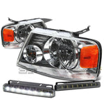 CHROME HEADLIGHT+AMBE