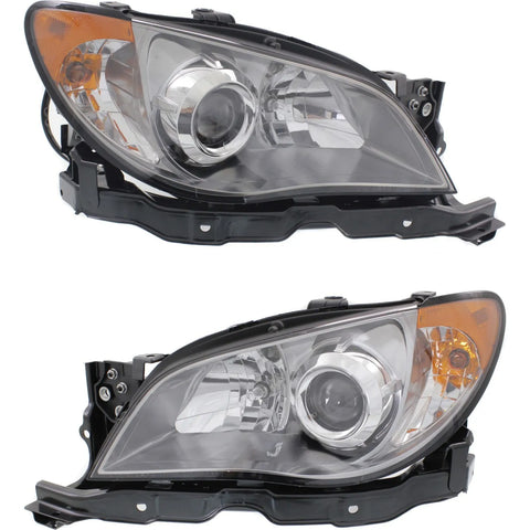 Headlight For 2006 Subaru Impreza Pair Driver and Passenger Side CAPA
