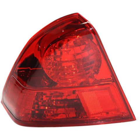Tail Light for 2003-2005 Honda Civic Driver Side Outer Sedan Japan Built