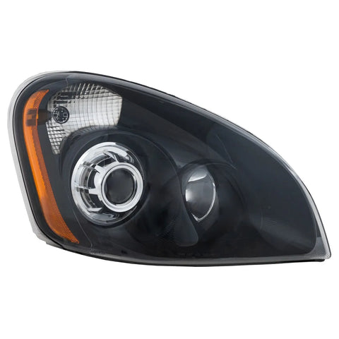 Headlight For 2008-2014 Freightliner Cascadia Pair LH and RH Black Interior