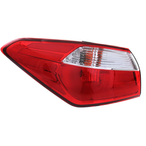 Tail Light For 14-16 Kia Forte Driver Side Outer Body Mounted