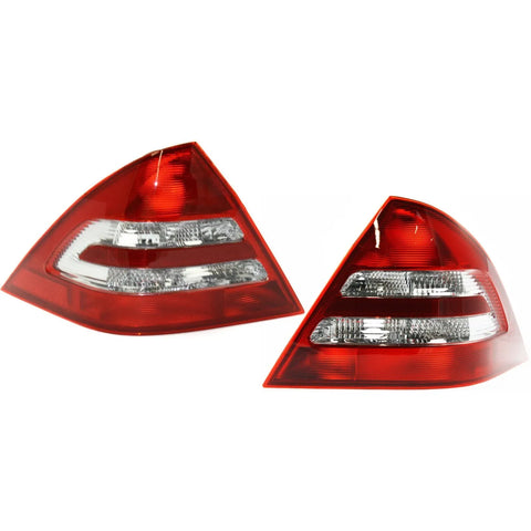Set of 2 Tail Light For 2001-2004 Mercedes Benz C240 Sedan LH & RH