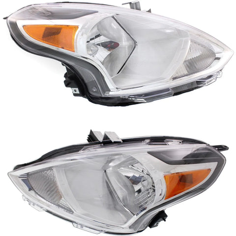 Headlight For 2015-2019 Nissan Versa Pair Driver and Passenger Side CAPA