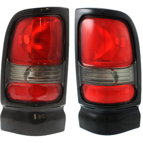 1994-2001 For Dodge Ram 1500 Pickup Tail Lights Lamps 94-01 Left+Right