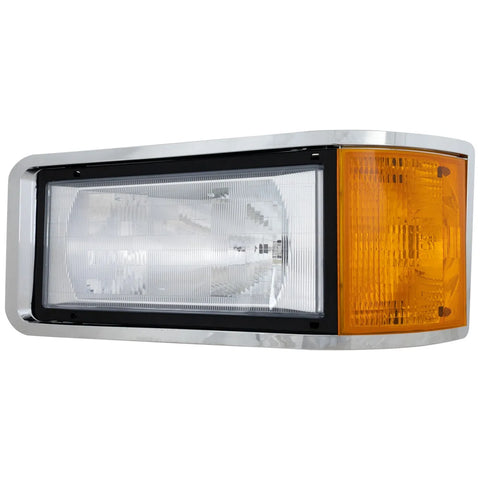 Headlight For 89-2003 Mack CH CH600 91-2007 CL Passenger Side w/ bulb