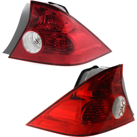New Set of 2 Tail Lights Lamps Driver and Passenger Side Coupe LH RH Pair
