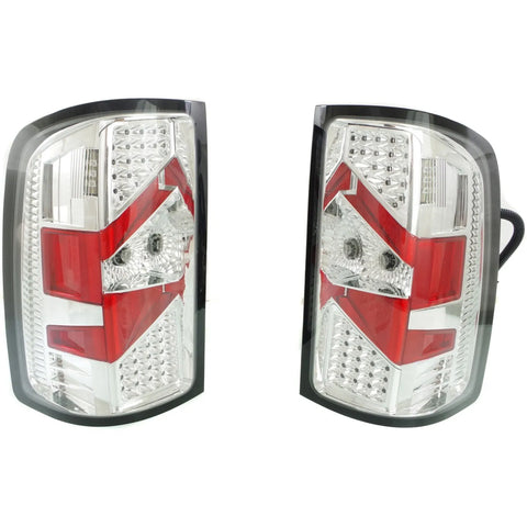 Tail Light For 2007-2008 GMC Sierra 1500 Set of 2 Driver and Passenger Side