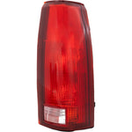 Tail Light Lens For 92-99 Chevrolet C2500 K1500 K2500 Suburban Passenger Side