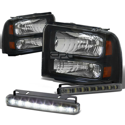 BLACK AMBER CORNER HEAD+BUMPER+SM