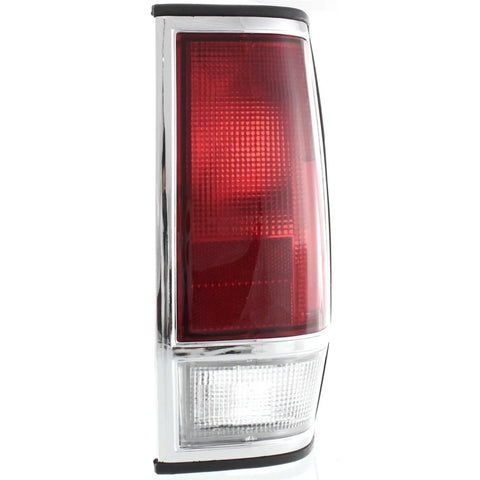Tail Light for 85-86 Nissan 720 Passenger Side w/ Chrome Trim