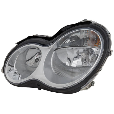 Halogen Headlight Headlamp Driver Side Left LH for Mercedes Benz C Class
