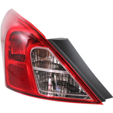 Halogen Tail Light For 2012-2016 Nissan Versa Sedan Left Clear/Red w/ Bulbs CAPA