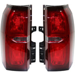 Tail Light Set For 2015-2020 Chevrolet Tahoe Suburban LH/RH w/ bulb Halogen CAPA