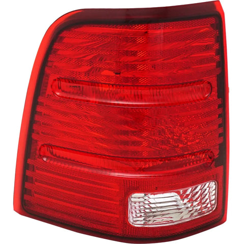 Halogen Tail Light For 2002-2005 Ford Explorer Left Clear & Red Lens CAPA