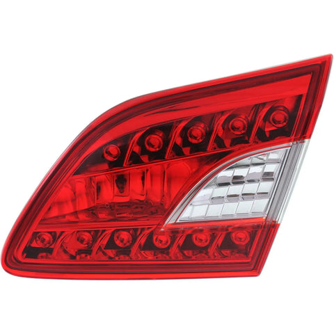 Halogen Tail Light For 2013-15 Nissan Sentra Right Inner Clear/Red w/Bulbs CAPA