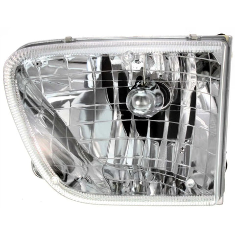 Headlight For 98 99 2000 2001 Mercury Mountaineer Left With Bulb