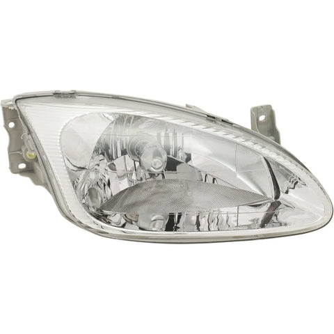Headlight For 2000 Hyundai Elantra GLS Model Right Clear Lens With Bulb