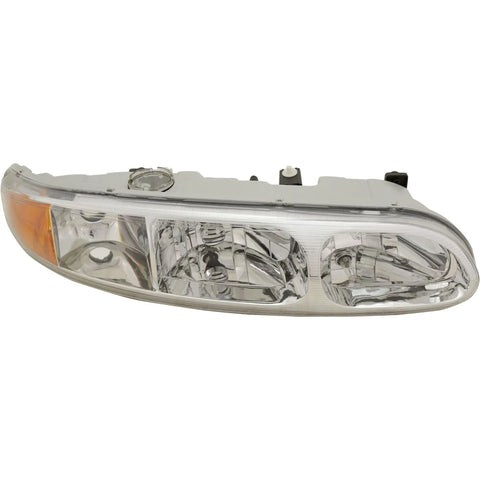 Headlight For 99 2000 2001-2004 Oldsmobile Alero Right With Bulb