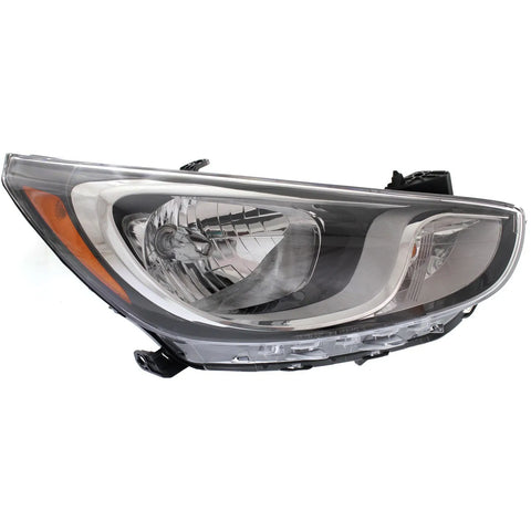 Headlight For 2012-2014 Hyundai Accent Hatchback or Sedan Right With Bulb CAPA