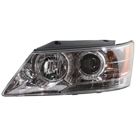 Headlight For 2009-2010 Hyundai Sonata Sedan Left With Bulb CAPA
