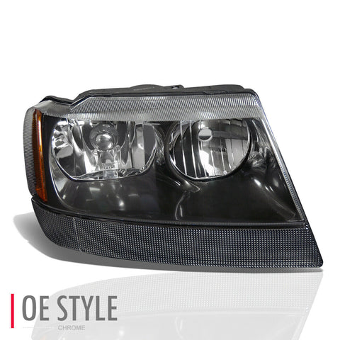 99-04 Jeep Grand Cherokee WJ OE Style Front Headlight Lamp Right CH2503121