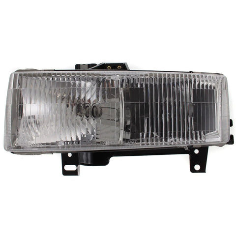 Headlight For 96-2002 Chevrolet Express 3500 Express 1500 Driver Side w/ bulb