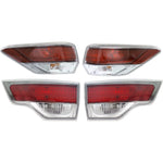Tail Lights For 2014-2016 Toyota Highlander LH RH Inner Outer Assy Halogen CAPA