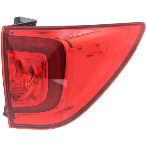 CAPA Tail Light For 2016-2018 Honda Pilot Passenger Side Outer