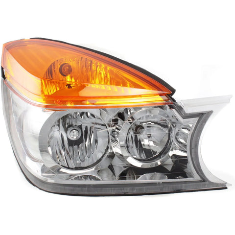 Headlight For 2002-2003 Buick Rendezvous Right Clear Lens With Bulb