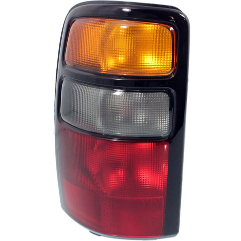 Halogen Tail Light For 2004-2006 Chevy Tahoe Left Amber/Clear/Red Lens w/ Bulbs