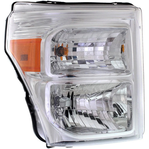 Halogen Headlight For 2011-2016 Ford F-550 Super Duty Right w/ Bulb