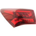 Tail Light For 2015-2017 Acura TLX Driver Side Outer
