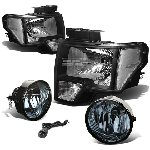 BLACK HEADLIGHT+CLEA