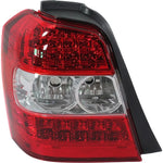 Tail Light for 2006-2007 Toyota Highlander Left Side Hybrid Model Red/Clear Lens