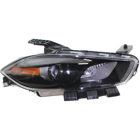 Headlight For 2016 Dodge Dart Passenger Side Black Interior