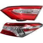 Tail Light Set For 2018-2019 Toyota Camry Left Right Inner Outer Halogen CAPA