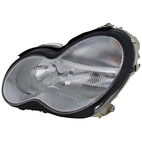 Headlight For 2001-2004 Mercedes Benz C240 2003-2004 C230 Driver Side w/ bulb