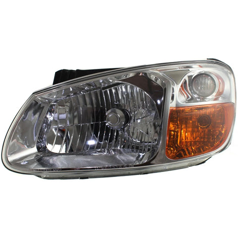 Headlight For 2007 2008 2009 Kia Spectra Left Clear Lens With Bulb